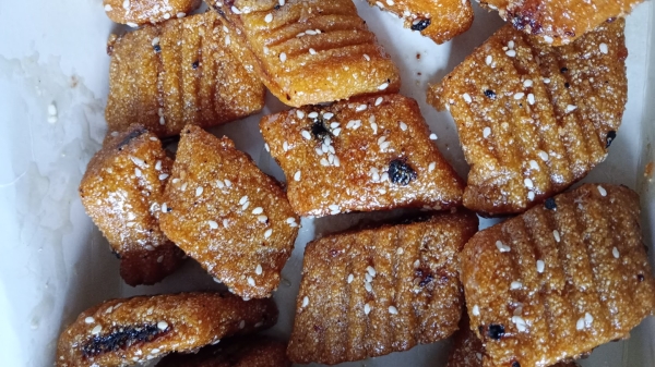 Zdjęcie z Tunezji - kolejny specjał Tunezji- pyszne ciasteczka MAKROUT 