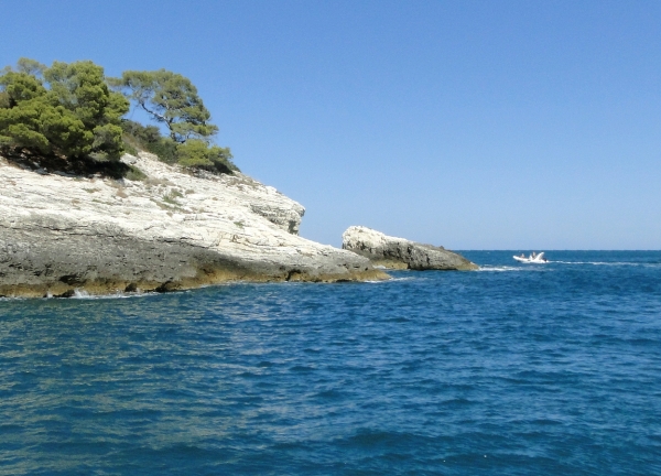 Zdjęcie z Włoch - Gargano - rejs wzdłuż wybrzeża