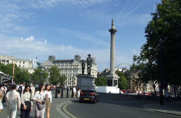Zdjęcie z Wielkiej Brytanii - Trafalgar Square