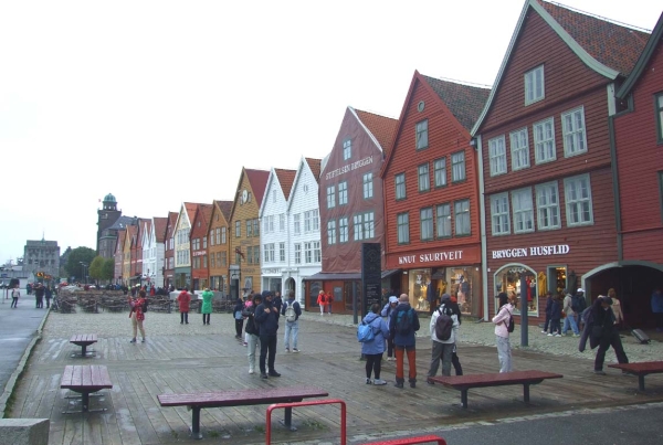 Zdjęcie z Norwegii - Bryggen