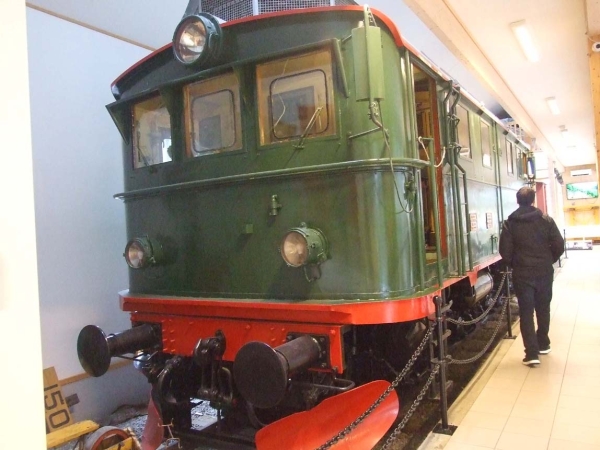 Zdjęcie z Norwegii - muzeum kolei Flam