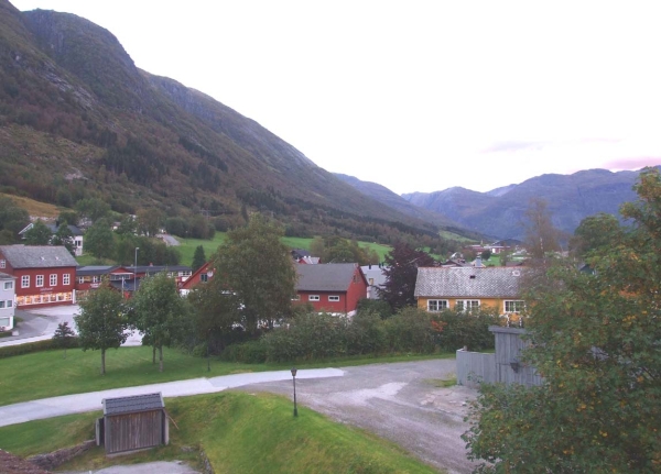 Zdjęcie z Norwegii - z okna hotelu