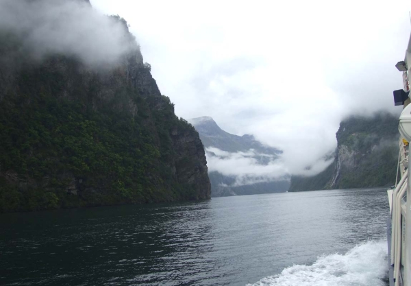 Zdjęcie z Norwegii - rejs po Geirangerfjordzie