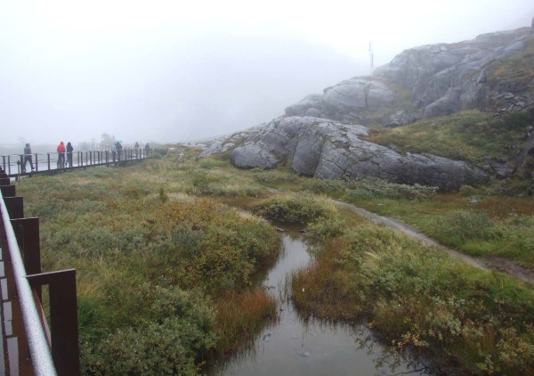 Zdjęcie z Norwegii - w deszczu