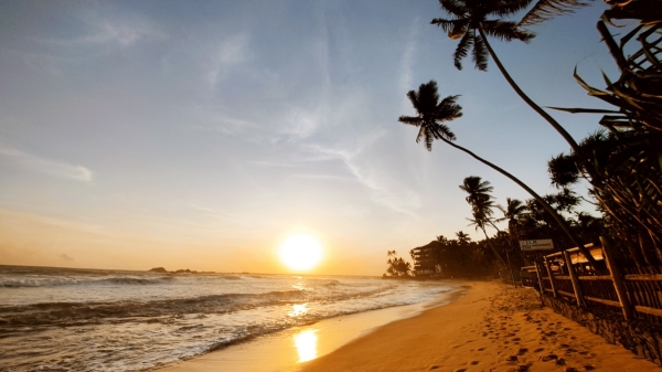 Zdjęcie ze Sri Lanki - Plaża w Hikkaduwa