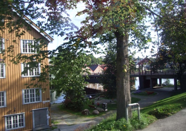 Zdjęcie z Norwegii - opuszczamy Trondheim