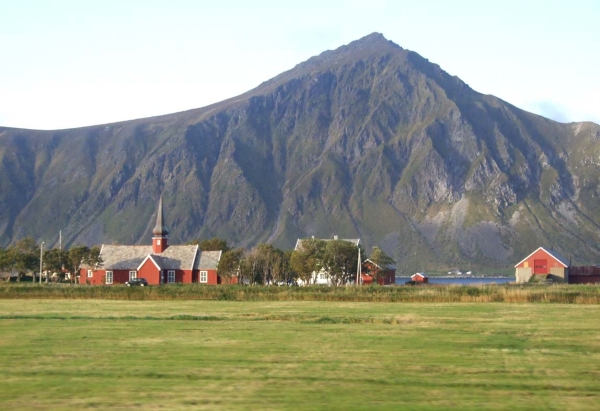 Zdjęcie z Norwegii - nie tylko domy