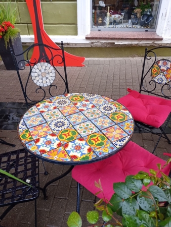 Zdjęcie z Litwy - wileńskie azulejos? :)) 