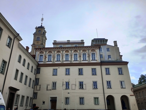Zdjęcie z Litwy - Uniwersytet Wileński - to chluba narodu litewskiego; jest  najstarszą uczelnią na Litwie i jedną z 