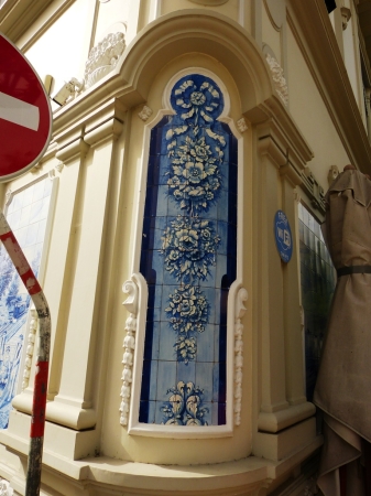 Zdjęcie z Portugalii - urocze płytki azulejos na Ritzu