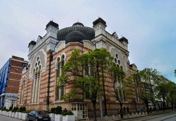 Zdjęcie z Bułgarii - bardzo ładna sofijska synagoga