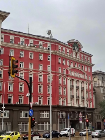 Zdjęcie z Bułgarii - i juz jedziemy do hotelu; Sofia bardzo mnie zaskoczyła; to niezwykle ciekawe miasto  o bardzo bogate