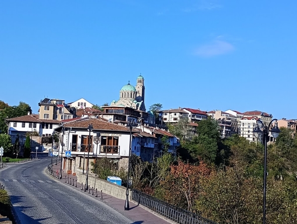 Zdjęcie z Bułgarii - spojrzenie na Velike Tyrnovo
