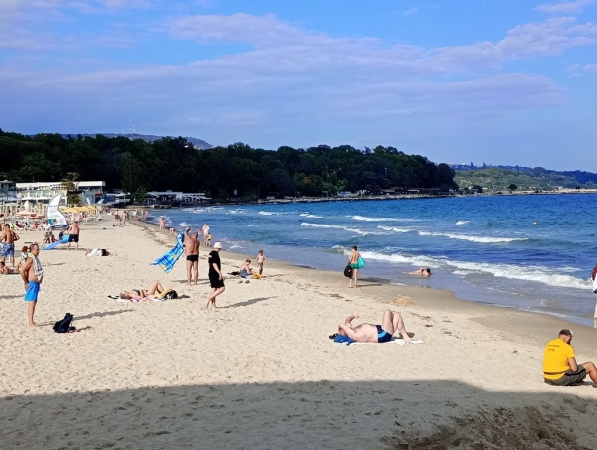 Zdjęcie z Bułgarii - a na plaży - jak to na plaży....
