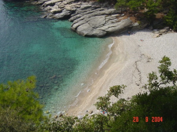 Zdjęcie z Grecji - ukryta plaża