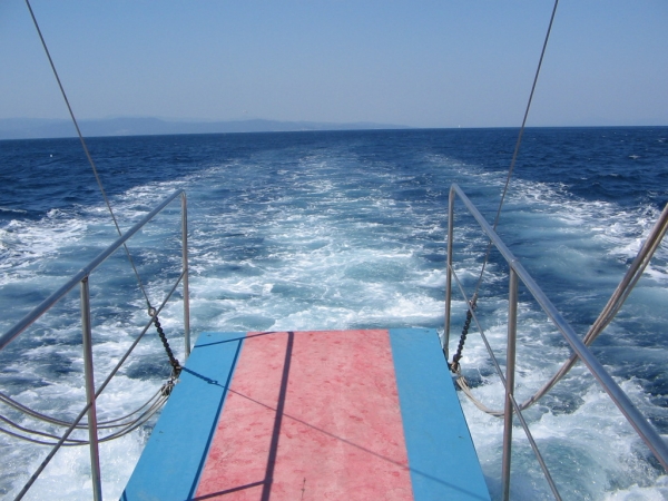 Zdjęcie z Grecji - rejs na Skiatos