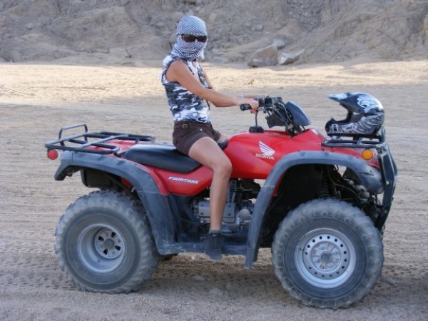 Zdjęcie z Egiptu - quad safari