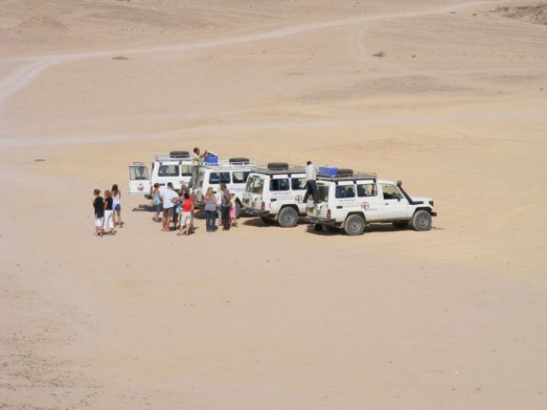 Zdjęcie z Egiptu - jeep safari