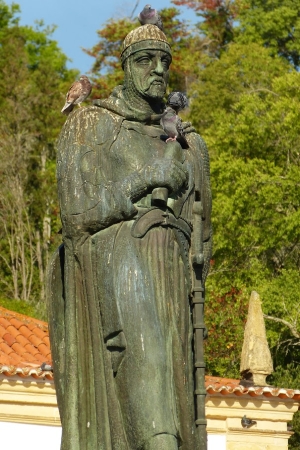 Zdjęcie z Portugalii - pan Guldim Pais - Wielki Mistrz Zakonu Templariuszy i portugalski Krzyżowiec