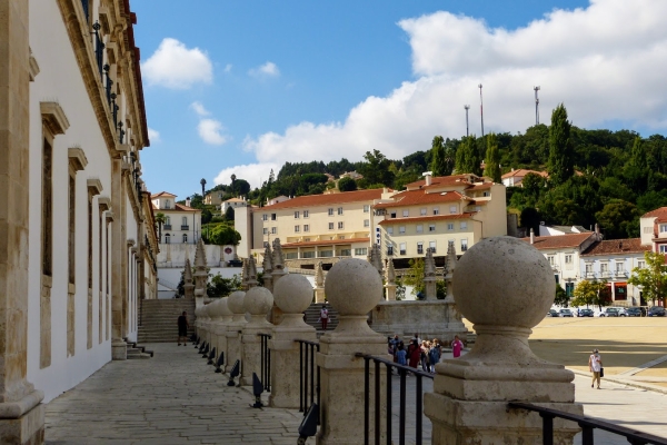 Zdjęcie z Portugalii - widok na miasto Alcobaca z cysterskiego obiektu 