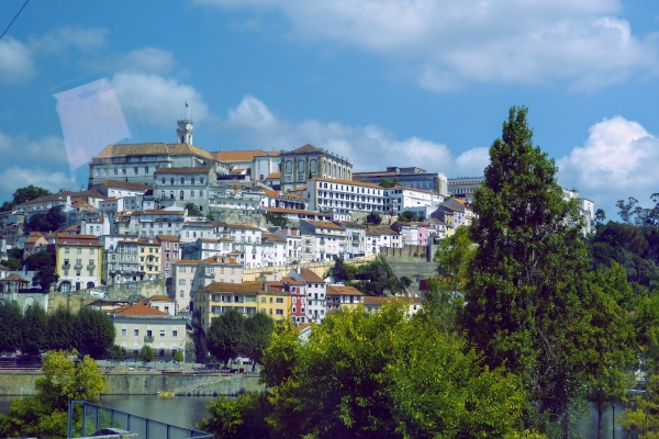 Zdjęcie z Portugalii - kolejny dzień - to zwiedzanie wspaniałej Coimbry! ; tutaj widok na 