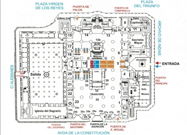 Zdjęcie z Hiszpanii - żeby się tu nie zagubić w kilometrach powierzchni:) dostajemy od pilotki takie mapki; i już widzimy