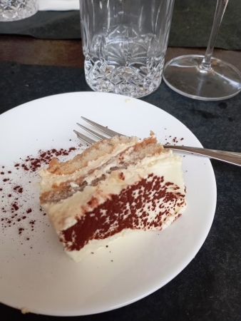 Zdjęcie z Włoch - i jeszcze deser.... no Ba! jak Włochy to bez tiramisu się nie obejdzie:)) do tego 