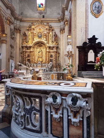 Zdjęcie z Włoch - w katedrze NMP w Lecce; 