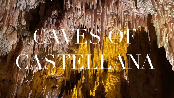 Zdjęcie z Włoch - Grotte di Castellana ? system jaskiń krasowych; to jeden z najbardziej znanych jaskiń we Włoszech; 