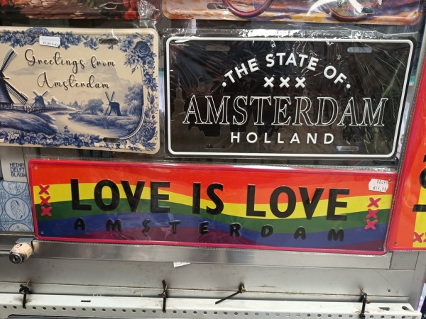 Zdjęcie z Holandii - Love is Love; Amsterdam is Amsterdam! :)) 