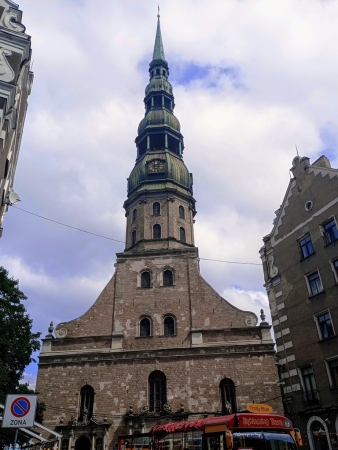 Zdjęcie z Łotwy - to najważniejszy zabytek średniowiecznej Rygi a w kronikach 
