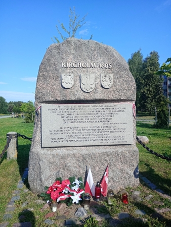 Zdjęcie z Łotwy - bitwa wojsk Korony Polskiej i Wielkiego Księstwa Litewskiego przy udziale sił Księstwa Kurlandii 
