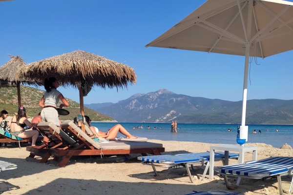 Zdjęcie z Grecji - Plaża Psili Ammos