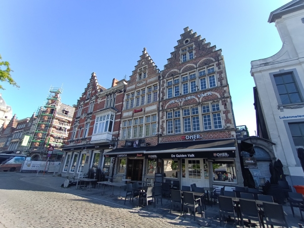 Zdjęcie z Belgii - piękna architektura Gandawy
