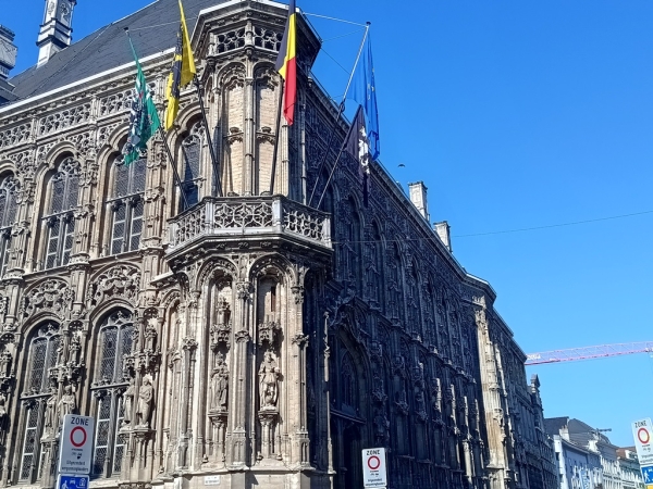Zdjęcie z Belgii - Gandawa - i Ratusz z 1518 roku