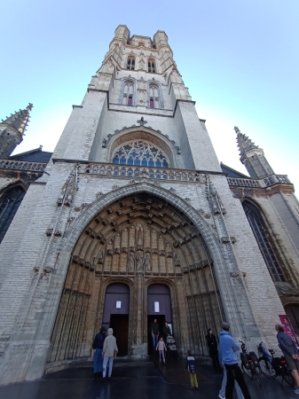 Zdjęcie z Belgii - najważniejszy zabytek sakralny Gandawy - Katedra św. Bawona