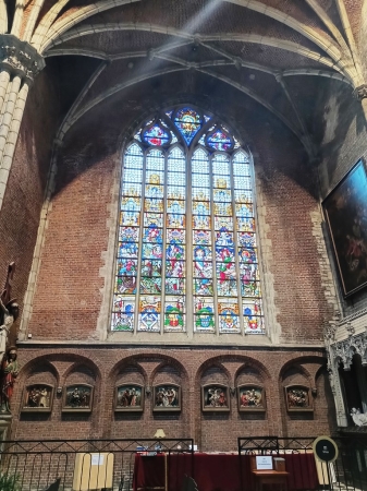 Zdjęcie z Belgii - piękne witraże