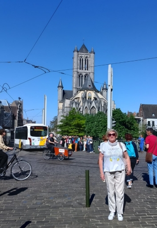 Zdjęcie z Belgii - i czas pożegnać ciekawą , historyczną Gandawę....