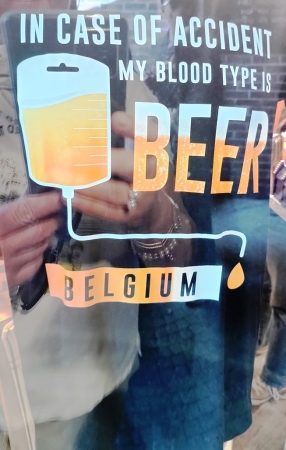 Zdjęcie z Belgii - Brugia; stosowna "grupa krwi" :)))) 