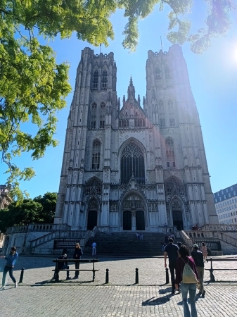 Zdjęcie z Belgii - Bruksela, XIII wieczna katedra św. Michała i Guduli