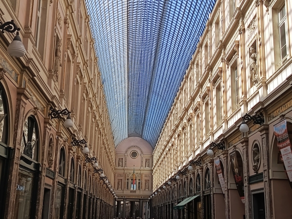 Zdjęcie z Belgii - Ten ekskluzywny pasaż handlowy powstał w 1847 r. i jest 