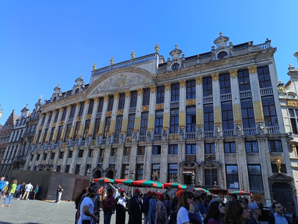 Zdjęcie z Belgii - kolejne architektoniczne cudo Brukseli- okazały pałac Książąt Brabancji