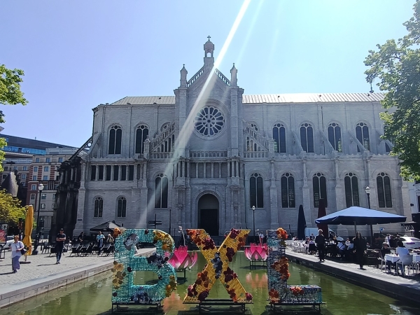 Zdjęcie z Belgii - kść św. Katarzyny 