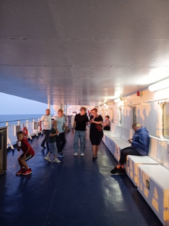 Zdjęcie ze Szwecji - już na pokładzie "Gabrieli"...