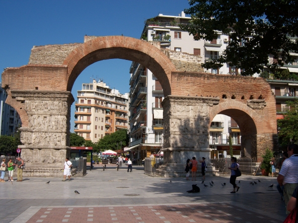 Zdjęcie z Grecji - łuk triumfalny