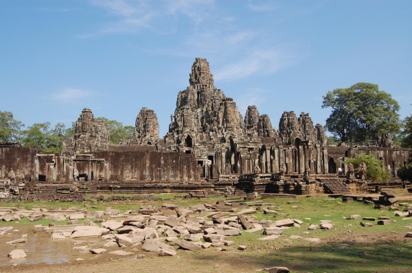Zdjęcie z Kambodży - Bayon
