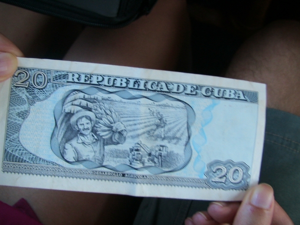 Zdjęcie z Kuby - kubańskie pesos