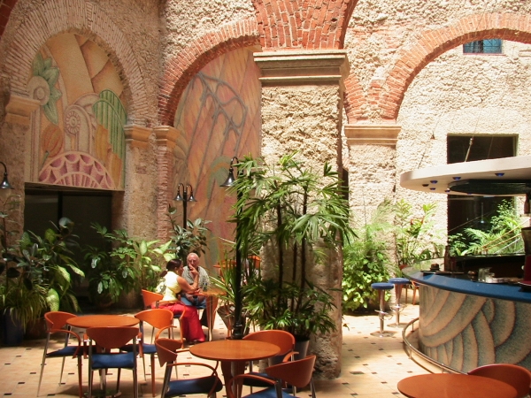 Zdjęcie z Kuby - restauracja w Havanie