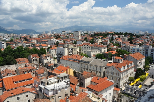 Zdjęcie z Chorwacji - Panorama  Splitu