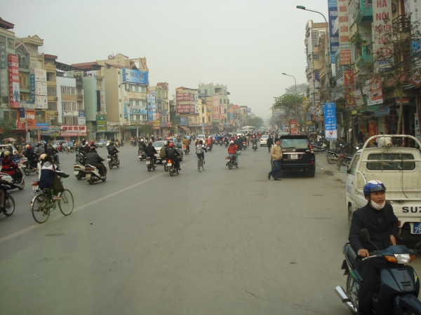 Zdjęcie z Wietnamu - ulica w Hanoi